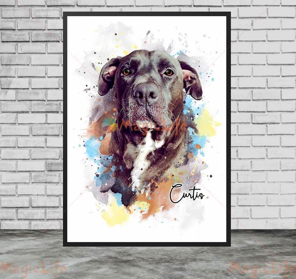 Pawfect Moments Personalized Pet Canvas Paintings